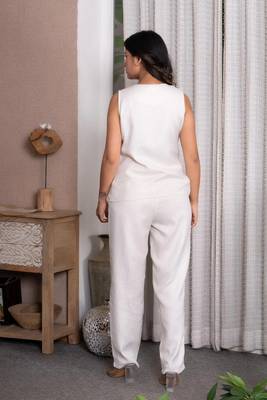 Ivory grace wrap co-ord set 2