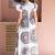 Azure muse midi dress