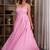 Pink gingham maxi dress