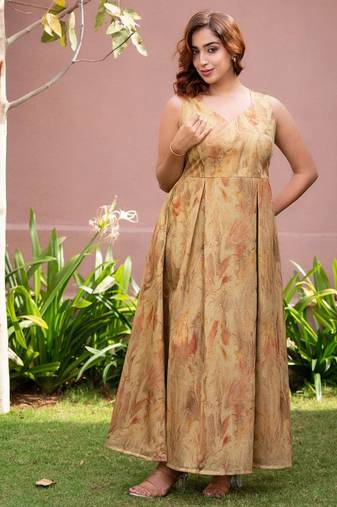 Sunset aura maxi dress