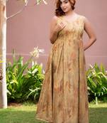 Sunset aura maxi dress