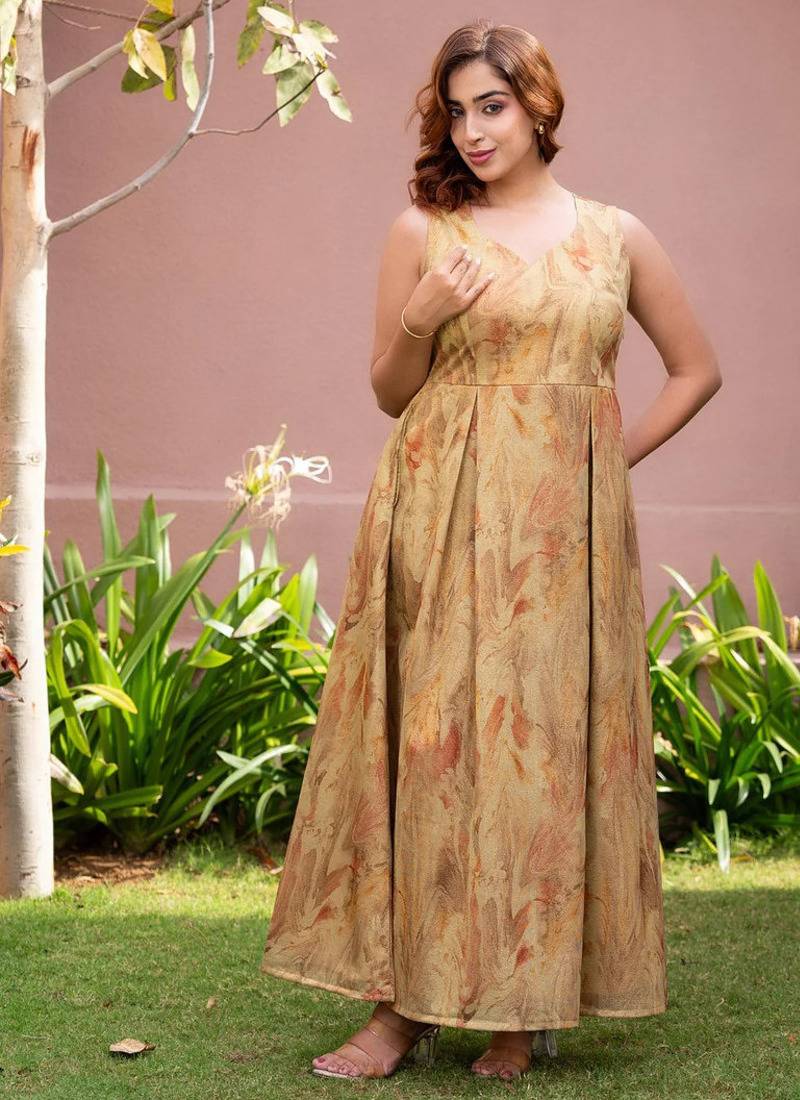 Sunset aura maxi dress