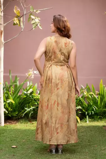Sunset aura maxi dress