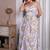 Tropical bloom floral printed midi dress