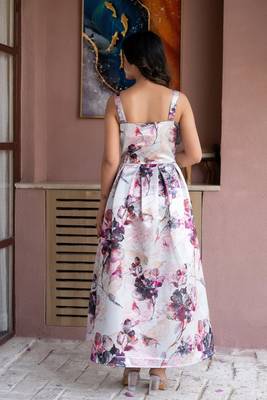 Rosy aura jacket style dress 2