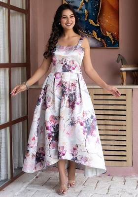 Rosy aura jacket style dress 3