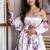Rosy aura jacket style dress