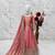Heavy fendy silk embroidery and sequnce work pink readymade salwar suit