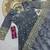 Grey fendy silk embroidered sequince work anarkali kurta set