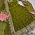 Mehendi fendy silk embroidered sequince work anarkali kurta set