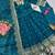 Rama fendy silk embroidered sequince work anarkali kurta set