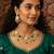 gold plated kundan choker set