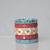 Handcrafted Sky Blue & Rani pink Fabric Bangle Stack