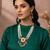 gold plated pearl rani haar set