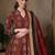 Women Ethnic Motifs Printed Panelled Pure Cotton Kurta with Trousers & With Dupatta