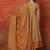 Chevron Printed V Neck Angrakha Anarkali Pure Cotton Kurta With Palazzos & Dupatta