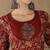 Women Ethnic Motifs Printed Empire Sequinned Pure Cotton Kurta with Trousers & With Dupatta