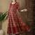 Women Ethnic Motifs Printed Empire Sequinned Pure Cotton Kurta with Trousers & With Dupatta