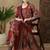 Women Ethnic Motifs Printed Empire Sequinned Pure Cotton Kurta with Trousers & With Dupatta