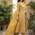 Women Floral Embroidered Regular Thread Work Pure Cotton Kurta with Trousers & With Dupatta