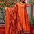Women Ethnic Motifs Printed Angrakha Pure Cotton Kurta with Trousers & With Dupatta