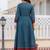 Women Ethnic Motifs Printed Angrakha Pure Cotton Kurta with Trousers & With Dupatta