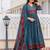 Women Ethnic Motifs Printed Angrakha Pure Cotton Kurta with Trousers & With Dupatta