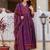 Women Ethnic Motifs Printed Angrakha Pure Cotton Kurta with Trousers & With Dupatta
