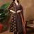 Printed Pure Cotton V-Neck Kurta & Palazzos With Dupatta
