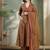 Printed Pure Cotton V-Neck Kurta & Palazzos With Dupatta