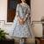 Women Floral Printed Cotton Kurta with Palazzo & Dupatta