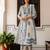 Women Floral Printed Cotton Kurta with Palazzo & Dupatta