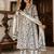 Women Floral Printed Sequinned Pure Cotton Kurta with Palazzos & Dupatta Kurta Sets