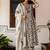 Women Floral Printed Sequinned Pure Cotton Kurta with Palazzos & Dupatta Kurta Sets