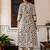 Women Floral Printed Sequinned Pure Cotton Kurta with Palazzos & Dupatta Kurta Sets