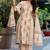 Women Floral Printed Regular Pure Cotton Kurta with Trousers & With Dupatta