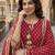 Women Ethnic Motifs Printed Panelled Gotta Patti Pure Cotton Kurta with Trousers & With Dupatta