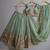 PISTA EMBROIDERED ORGANZA FASHION LEHENGA CHOLI WITH DUPATTA