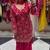 Georgette pink embroidered palazzo set