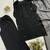black color sequence embroidery and mirror work chanderi salwar suit