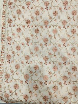 Beige color jodhpuri with maroon color touchup embroidery for men designer bandhgala ethnic wear 3