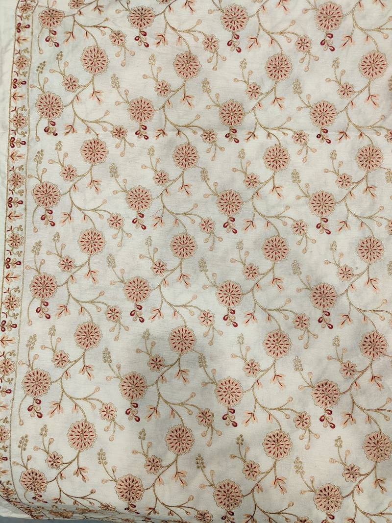 Beige color jodhpuri with maroon color touchup embroidery for men designer bandhgala ethnic wear