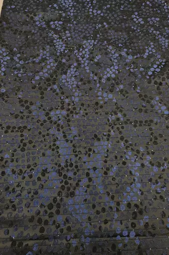 Sequence flowral black and blue color jodhpuri for men designer bandhgala ethnic wear