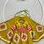 Mustard Heavy Miror Hand Work & Readymade lace Cotton Lahenga Top
