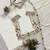 white color  embroidery r work georgette salwar suit