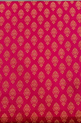 Hot pink jecquard jodhpuri for men
