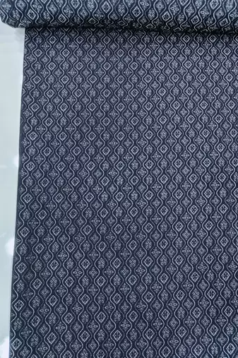 Navy blue traditional jodhpuri for men