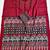 Maroon Color Printed And Mirror Work Silk Blend Saree
