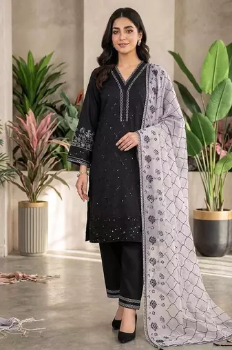 lavender color sequence embroidery work silk blend salwar suit
