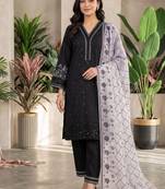 lavender color sequence embroidery work silk blend salwar suit